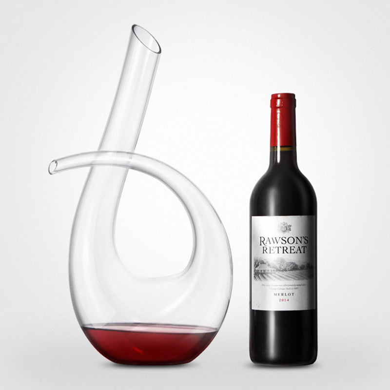 High Quality Crystal Glass Wine Aerator