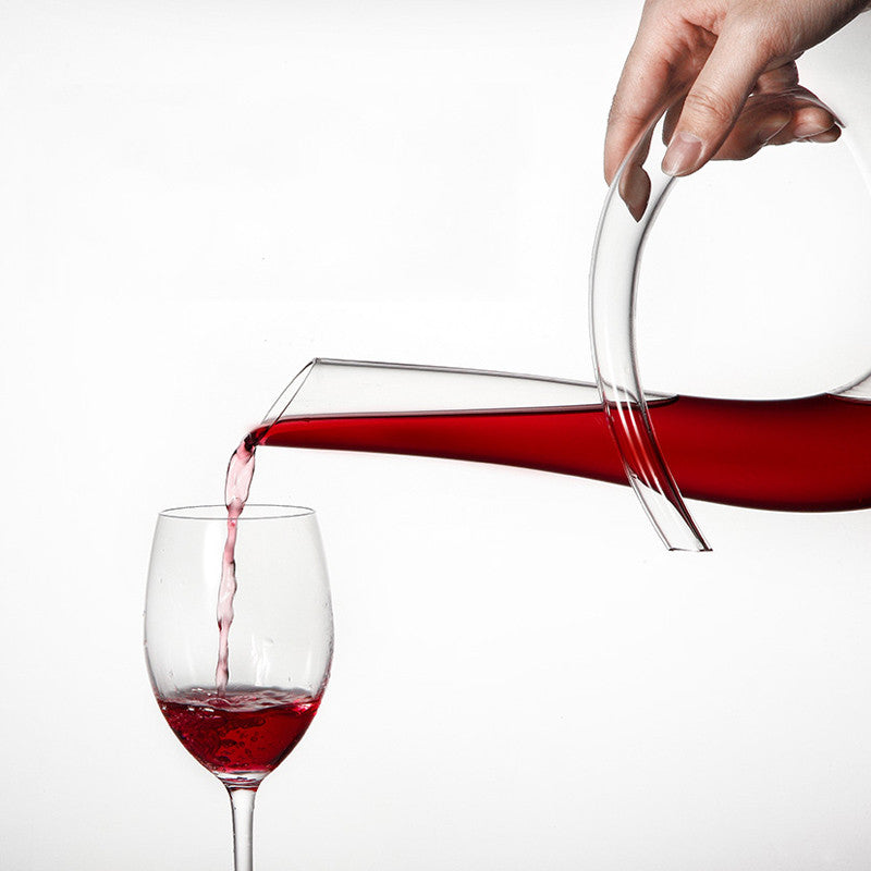 High Quality Crystal Glass Wine Aerator